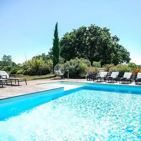 Le Domaine Des Fargues - Piscine Et Pool-house Nyaraló Bessières